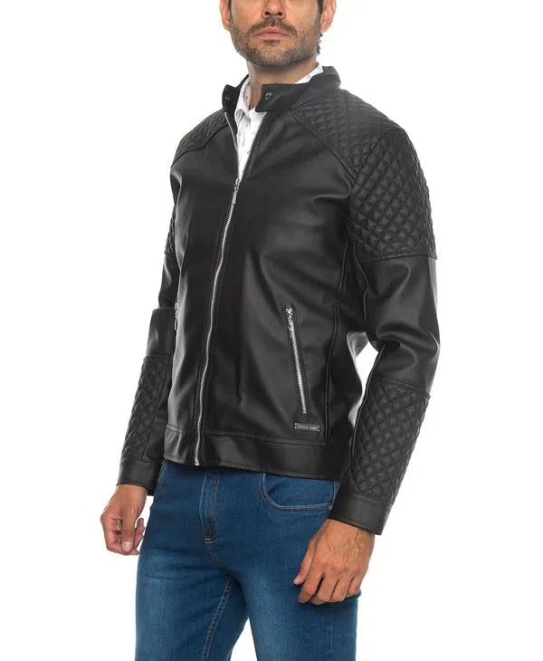 Chaqueta Sport Leppard de Cuero Sintético en colores – Camisería