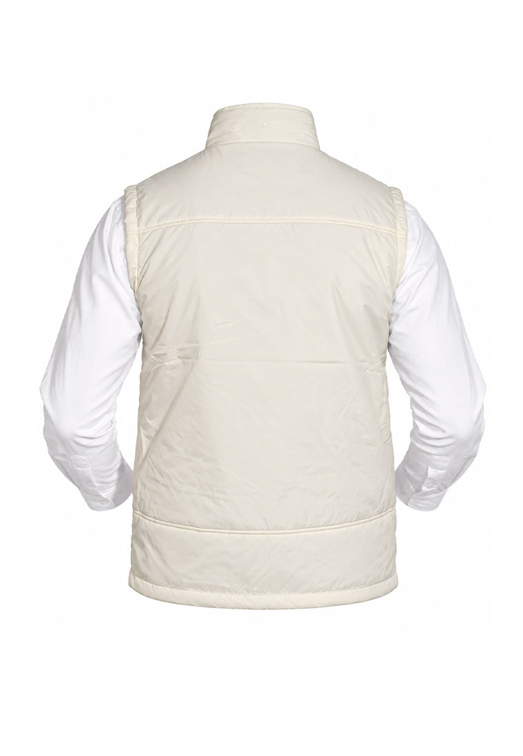 Chaleco Acolchado Marfil