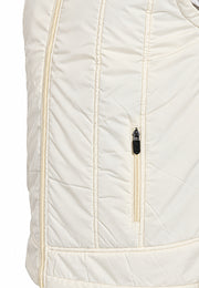 Chaleco Acolchado Marfil