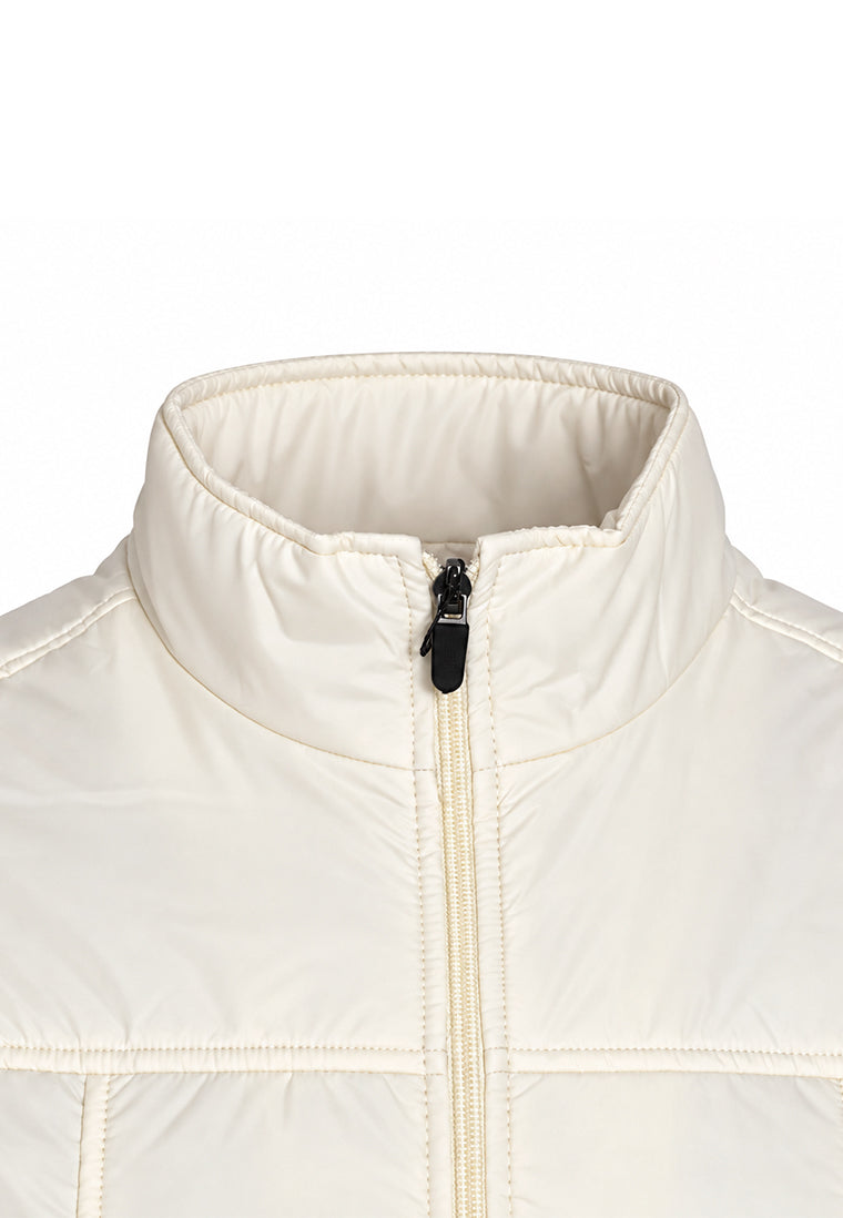 Chaleco Acolchado Marfil