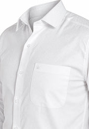 Camisa Formal Dobby Blanco