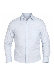 Camisa Formal Corbata Azul Clásico