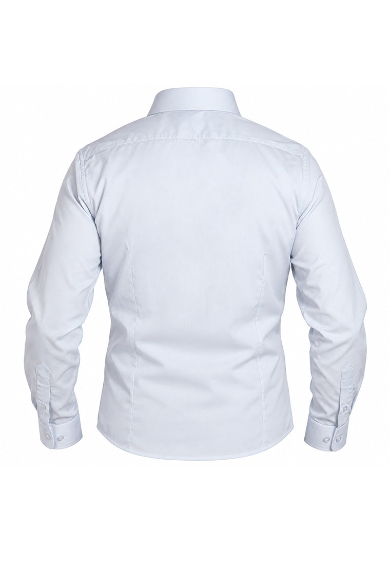 Camisa Formal Corbata Azul Clásico
