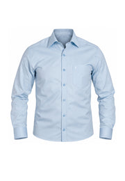 Camisa Formal Corbata Azul Cielo