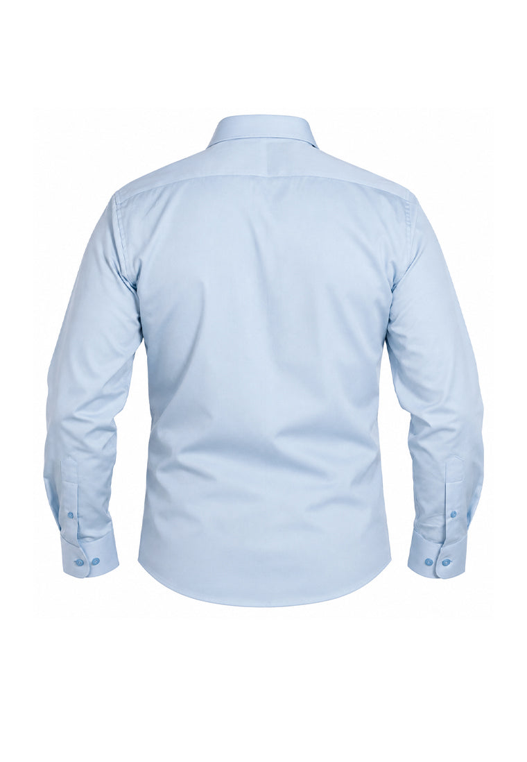 Camisa Formal Corbata Azul Cielo