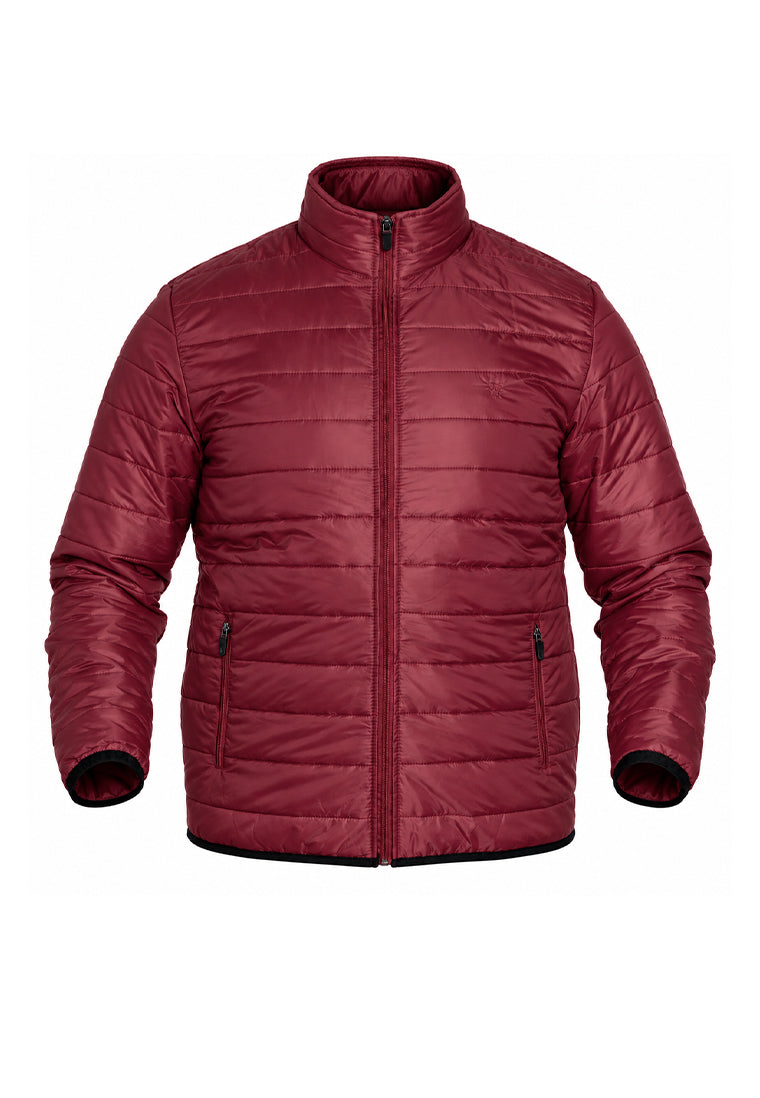 Chaqueta Sport Acolchada Vinotinto