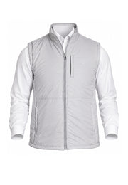 Chaleco Acolchado Slim Fit Gris Perla