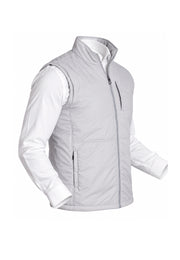 Chaleco Acolchado Slim Fit Gris Perla