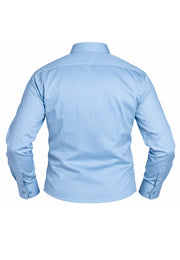 Camisa Formal Corbata Azul Claro