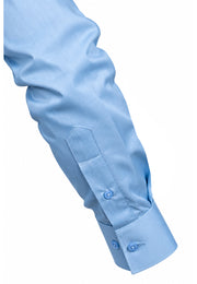 Camisa Formal Corbata Azul Claro