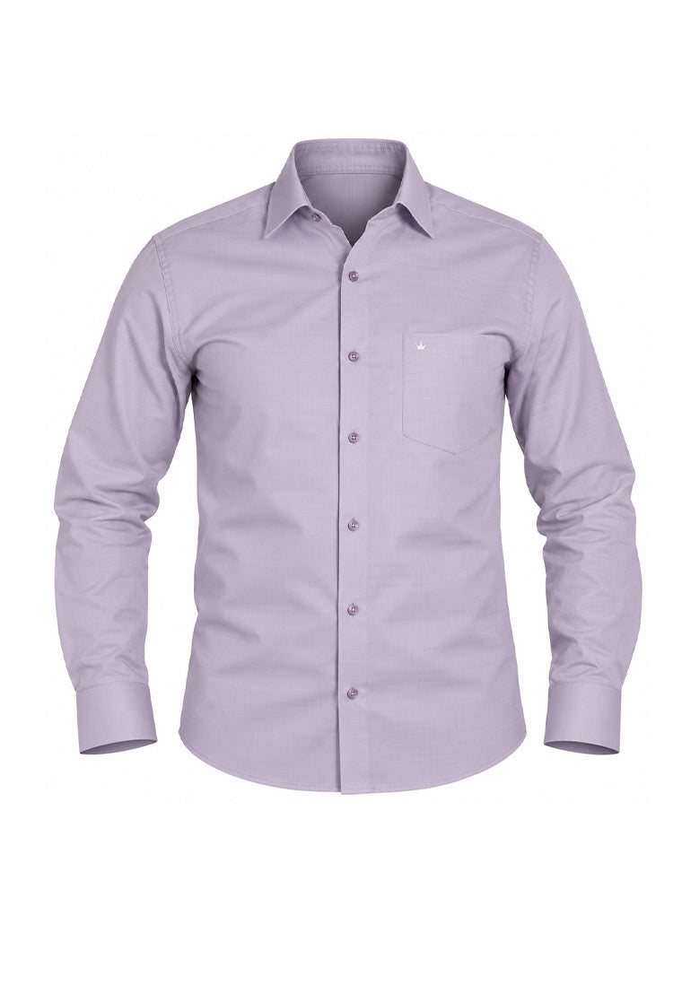 Camisa Formal Corbata Lila