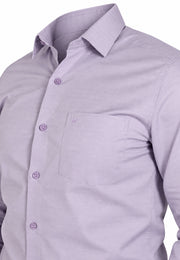 Camisa Formal Corbata Lila