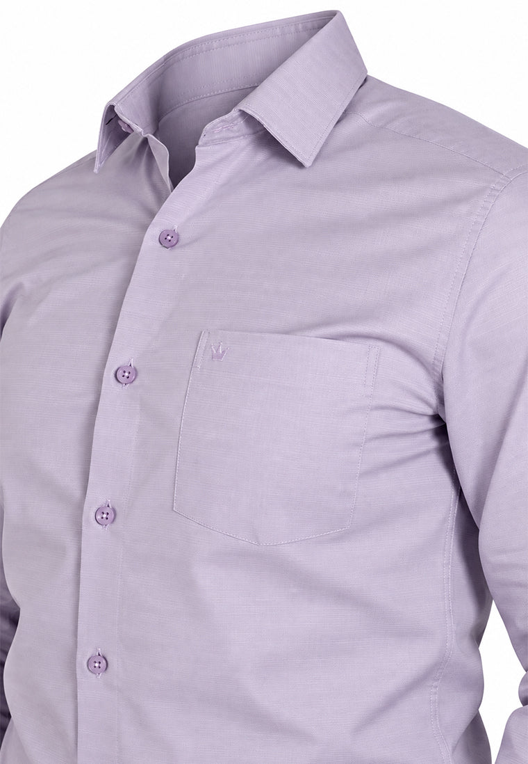 Camisa Formal Corbata Lila
