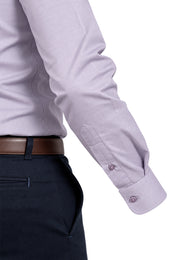 Camisa Formal Corbata Lila