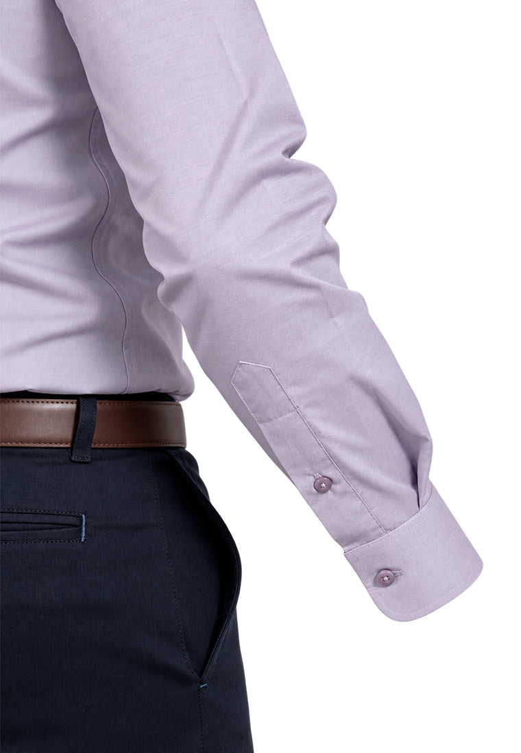 Camisa Formal Corbata Lila