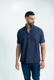CAMISA SPORT MC UNICOLOR 50% ALG 50 POLI