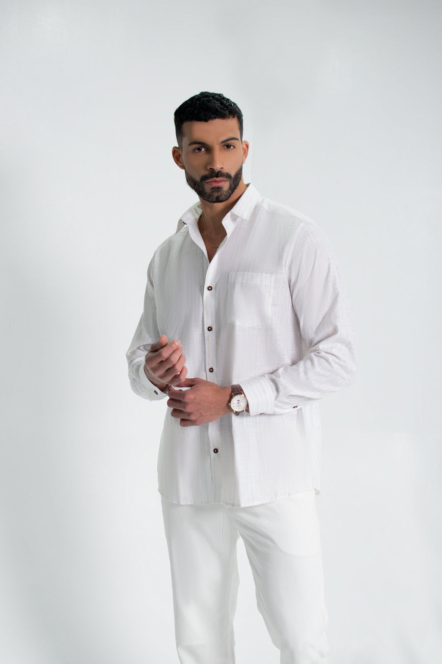 Camisa Sport manga larga