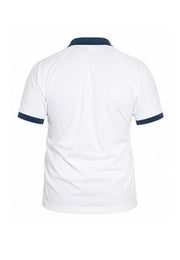 Camiseta Polo Blanco Azul