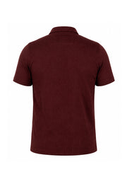 Camiseta Polo Tejida Vinotinto