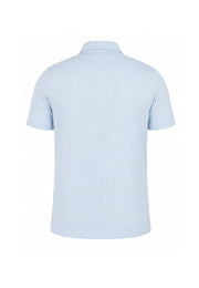 Camiseta Polo Tejida Azul