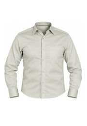 Camisa Formal Corbata Verde Suave
